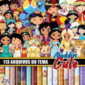 Kit Digital Aladdin Cute Baby