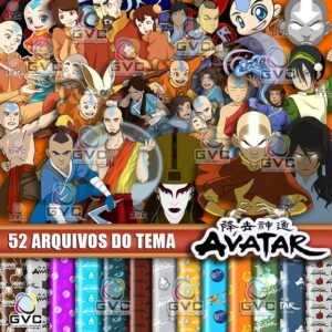 Kit Digital Avatar A Lenda de Aang