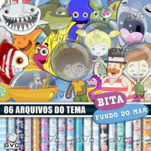 Kit Digital Bita Fundo do Mar