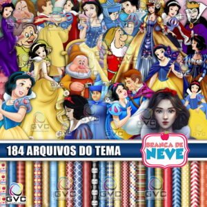 Kit Digital Branca De Neve