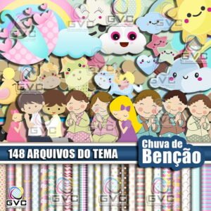 Kit Digital Chuva de Benção - Chuva de Amor 1