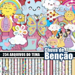 Kit Digital Chuva de Benção - Chuva de Amor 3