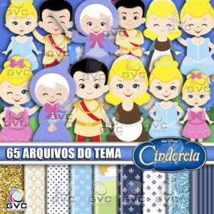 Kit Digital Cinderela Cute