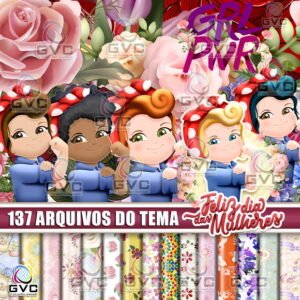 Kit Digital Dia das Mulheres