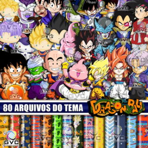Kit Digital Dragon Ball Geek Baby