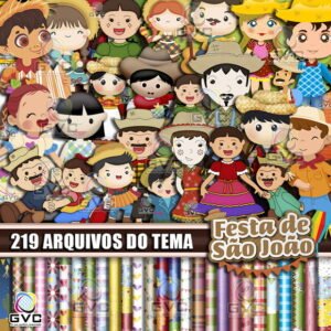 Kit Digital Festa Junina São João