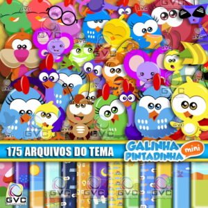 Kit Digital Galinha Pintadinha MINI