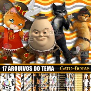 Kit Digital Gato de Botas
