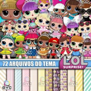 Kit Digital Lol Surprise Cliparts