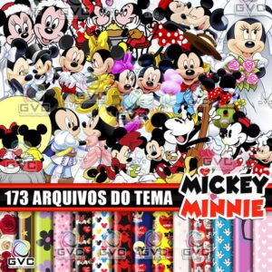 Kit Digital Mickey e Minnei
