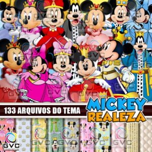 Kit Digital Mickey Realeza