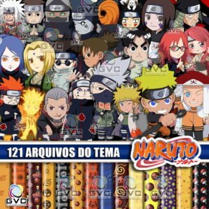 Kit Digital Naruto Geek Baby