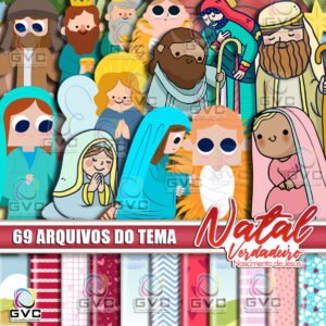 Kit Digital Nascimento de Jesus Natal Verdadeiro