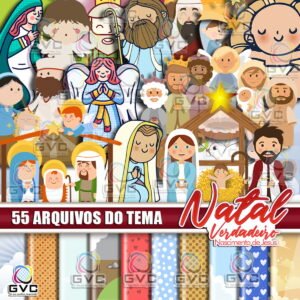 Kit Digital Nascimento de Jesus Natal Verdadeiro