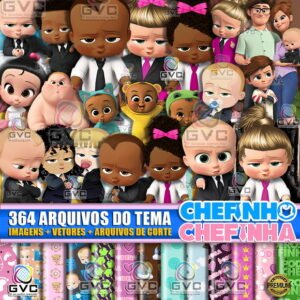 Kit Digital O Poderoso Chefinho + Vetores + Corte