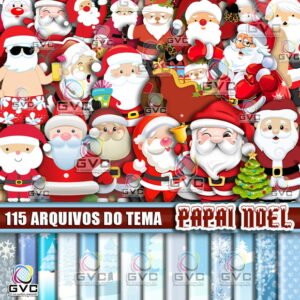 Kit Digital Papai Noel