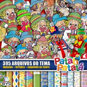 Kit Digital Patati Patatá + Vetores + Arquivos de Corte
