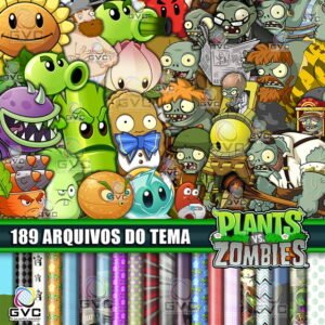 Kit Digital Planta Vs Zumbi