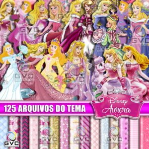 Kit Digital Princesa Aurora