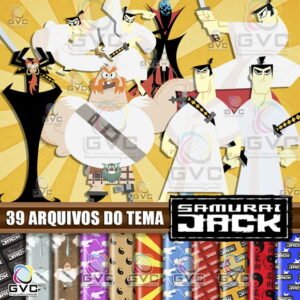 Kit Digital Samurai Jack + Vetores