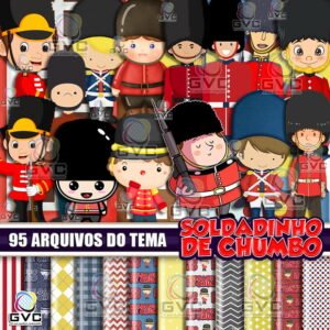 Kit Digital Soldadinho De Chumbo