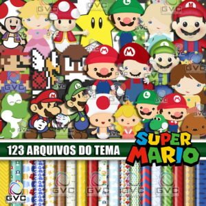 kit Digital Super Mario Bros Cute