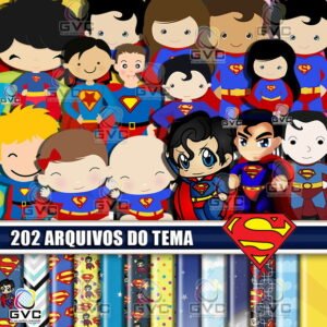 Kit Digital Superman Cute