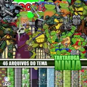Kit Digital Tartaruga Ninja