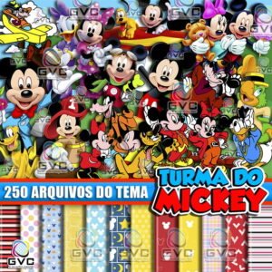 Kit Digital Turma Mickey