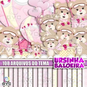 Kit Digital Ursinha Baloeira