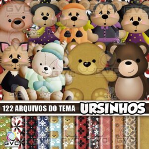 kit Digital Ursinhos
