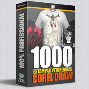 1.000 Estampas Sublimação Camisas Pack Premium Vetores