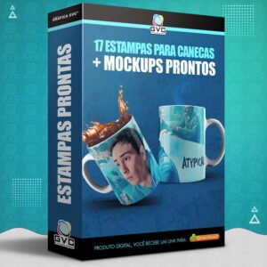 17 Artes Estampas Caneca Série Seriado ATYPICAL + Mockups