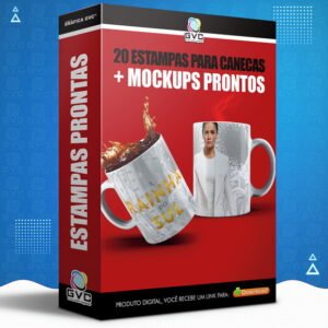 20 Artes Estampas Série A Rainha do Sul + Mockups