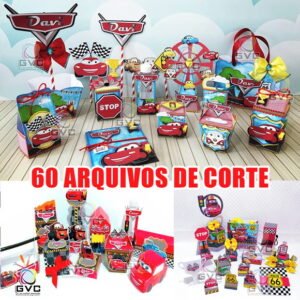 Arquivos de Corte Carros Da Disney