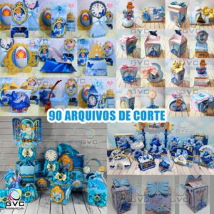 Arquivos de Corte Cinderela Silhouette Studio