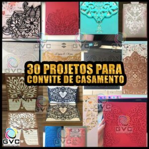 Arquivos de Corte Convite Casamento