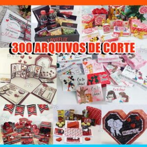 Arquivos de Corte Dia dos Namorados Tesoura ou Máquina