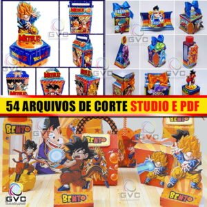 Arquivos de Corte Dragon Ball Máquina ou Tesoura