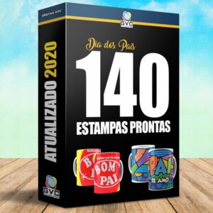 Artes Dia dos Pais 2020 Prontas Para Estampar Canecas