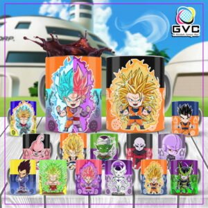 Artes Estampas Caneca Dragon Ball Super