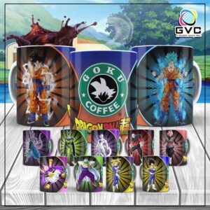Artes Estampas Caneca Dragon Ball Super Caneca Coffee