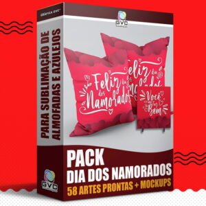 Artes Estampas Dia dos Namorados Almofadas e Azulejos