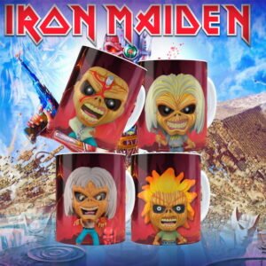 Artes Estampas Iron Maiden Funko Para Sublimação de Canecas