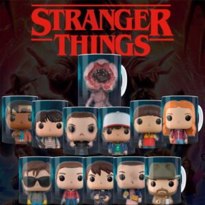 Artes Estampas Stranger Things Funko Para Sublimação Canecas