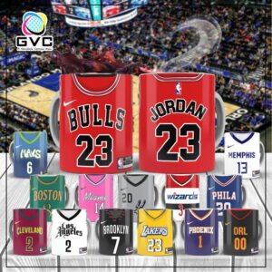 Artes Estampas Sublimação Caneca Basquete NBA