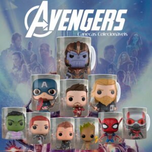 Artes Estampas Vingadores Funko Para Sublimação Canecas