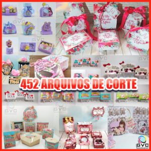 Kit Arquivos de Corte Dia das Mães