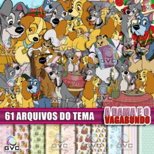 Kit Digital A Dama e o Vagabundo