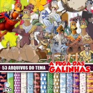 Kit Digital A Fuga Das Galinhas